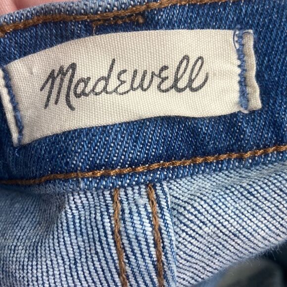 Madewell button fly raw hen jeans​ - Picture 2 of 6